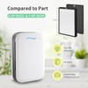 HSIAMEN AP-B102 Filter Compatible with Alexapure Breeze Air Purifier AP-B102