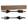 TRQ Front CV Axle Shaft Assembly Set Compatible with 2002-2008