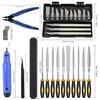 32 Piece 3D Print Tool Kit Includes Debur Tool, Cleaning,
