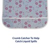 Personal Touch Ladies Adult Bib with Crumb Catcher Velcro Closure
