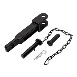 HUGALL Upgrade Anti-Lost A20-6014 Single Tow Hook with Pull Pin (A65-6008) and Frame Pin (A65-6007) Compatible with Peterbilt 384 386 387 587 579 /Kenworth T170 T270 T370 T660 T680 T700 T800 T880