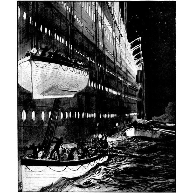 Historical Ocean Liner Shipwrecks - Andrea Doria - Lusitania- Titanic