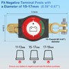 KTROVNN Top Post Battery Disconnect Switch, Car Battery Disconnect Switch,