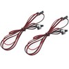 FDXGYH 2 Pcs ATX PC Power Switch Cord 2 Pin