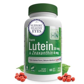 Health Tru Nutrition | Lutein 20 MG, 60 Caps | Luteina, 20 MG, 60 Cápsulas