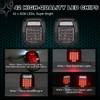 Wodvyss 38 LED Black Lens Tail Lights for Jeep Wrangler
