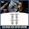 INFINAUTO 4pcs Brake Disc Rotor Screws Bolts Kit 93600-06014-0H for