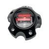 Havok Gloss Black Red Logo Wheel Center Cap CBH05-2P CBH05-B2P