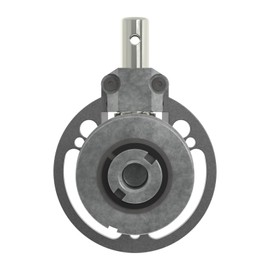 DIWARO® K086 Roller Shutter Gear, Reduction 3:1, for Right and Left, Drive 6 mm Hexagon Socket, Crank Gear, Bevel Gear for Diameter 40 mm Slot Tube in Roller Shutter Box