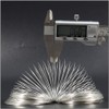 SPEEDWOX 100 Loops Silver Memory Wire 5 Inches Memory Wire