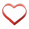 Ausstecher herzförmig groß rot