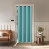 ChrisDowa Blackout Curtains 80 Inches Long for Doorways and Closets,