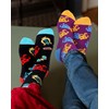 Glitopper 6 Pairs Funny Theatre Socks for Women Musical Theater