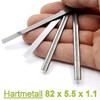 4 x HM reversible blades / planer blades for Meister