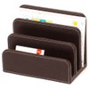 Via Monte Letter Holder in Dark Brown