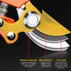 Garden Shears, Sharp Japanese SK5 Steel Blade Effortlessly Prunes 1/4"