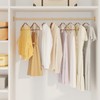 APRTAT Bamboo Clothes Hangers 30 Pack, Suit Hangers 360° Rotatable