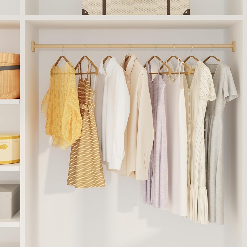 APRTAT Bamboo Clothes Hangers 30 Pack, Suit Hangers 360° Rotatable
