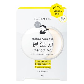 Kansou-san Moisturizing Power Skincare Balm, 0.6 oz (17 g), Face Balm, Highlighter, Highlight, Makeup Base, Base, Glossy Base, Moisture Replenishment, Moisture Strengthening, High Moisture, Vaseline