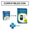 Kit One Touch Select Plus 50 Tiras Y 50 Lancetas