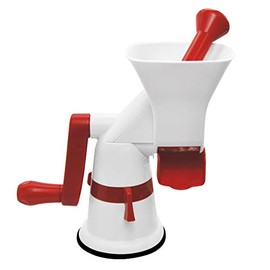 Weston Fruit & Tomato Press, 3 Cup Capacity, Red and White 67-1101-W