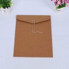 VANRA Kraft String Envelope File Folder Project Pockets File Jacket