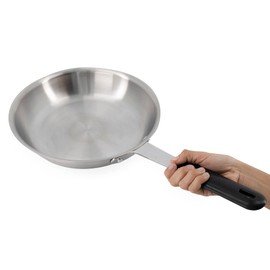 Sarten Profesional de Acero Inoxidable Moven 20 cm con Mango de Neopreno.