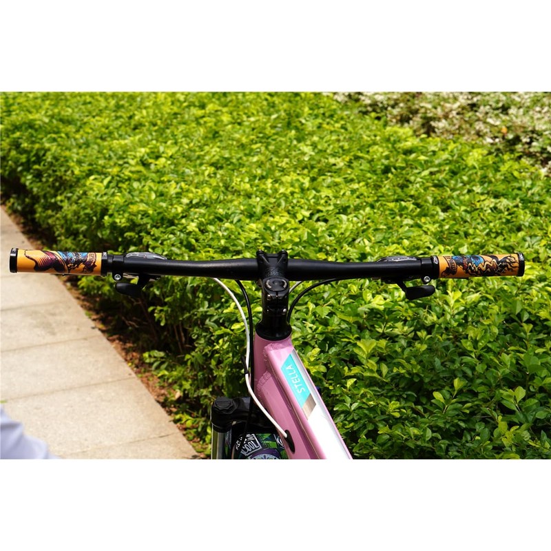 Chooee 3D Mountain Bike Bicycle Grips MTB Bicycle Handlebar Grips