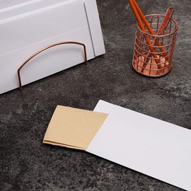 Juvale 50-Count #14 White Policy Business Envelopes, 11.5 x 5 Inches