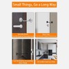 Mgoodoo 25cm Cabin Hook Eye Latch Lock，Stainless Steel Door Latch