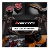 BIKERS BK-K0464-ORG Stem Cap ZX-25R ZX-4RR ZX-4R SE Aluminum Orange