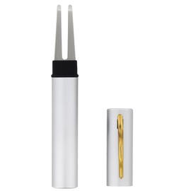 PINMEI Golf Divot Repair Tool Portable Divot Tools for Repairing The Green Stainless Steel Perfect for Men Women Golfer (Gray (1 Piece))