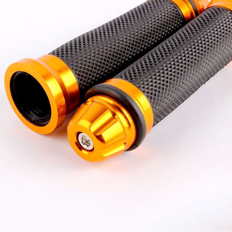 Evomosa Motorcycle Grips, Universal Motorcycle Grips, Aluminum Handlebar Ends 0.9