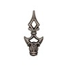UHRIG Fence Spike Forged from Steel, Rustic Wrought Iron Decorative