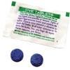 Inodoro con detector de fugas Tablets con tarjeta. Tinte pastillas