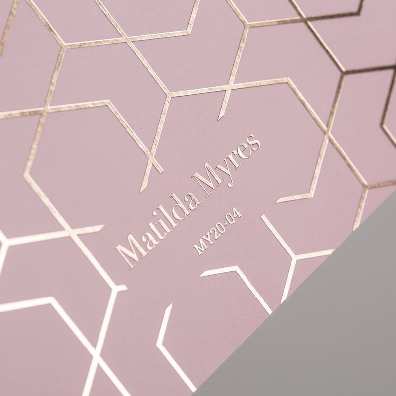 Matilda Myres Notebook - A5 Lined - Pink & Rose