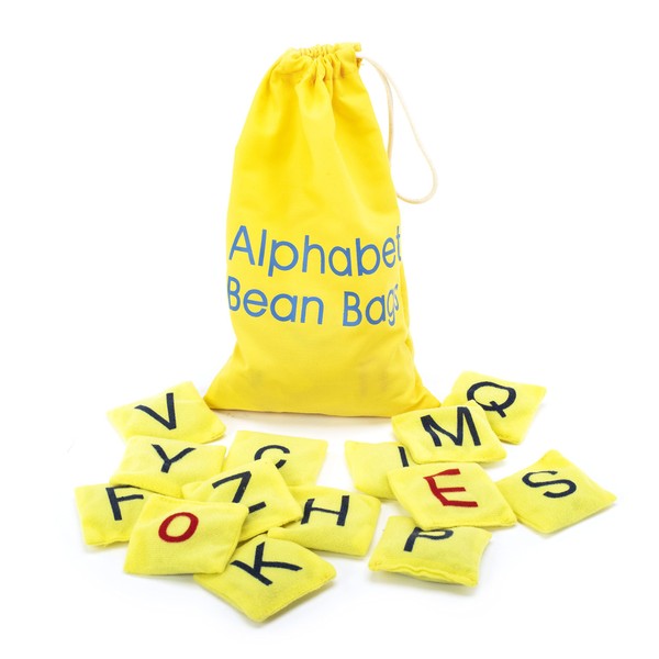 Educational Insights Alphabet Beanbags, Learn Letters, Toddler Learning Toy, Preschool Toys, Set of 26 Beanbags, Ages 3+