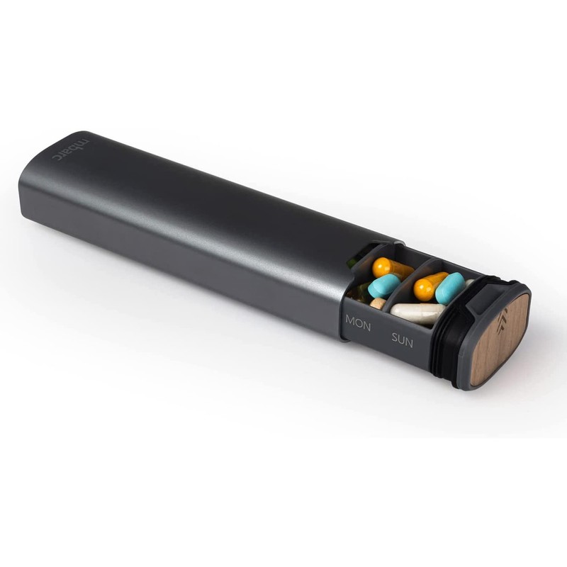 7-Day Modern Pill Organiser, Premium Style, Functional Design,Large Capacity, Moisture-Proof