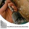 Oiieco 10 Pcs Screw Extractor Set, Damaged Screw Extractor Set,Broken