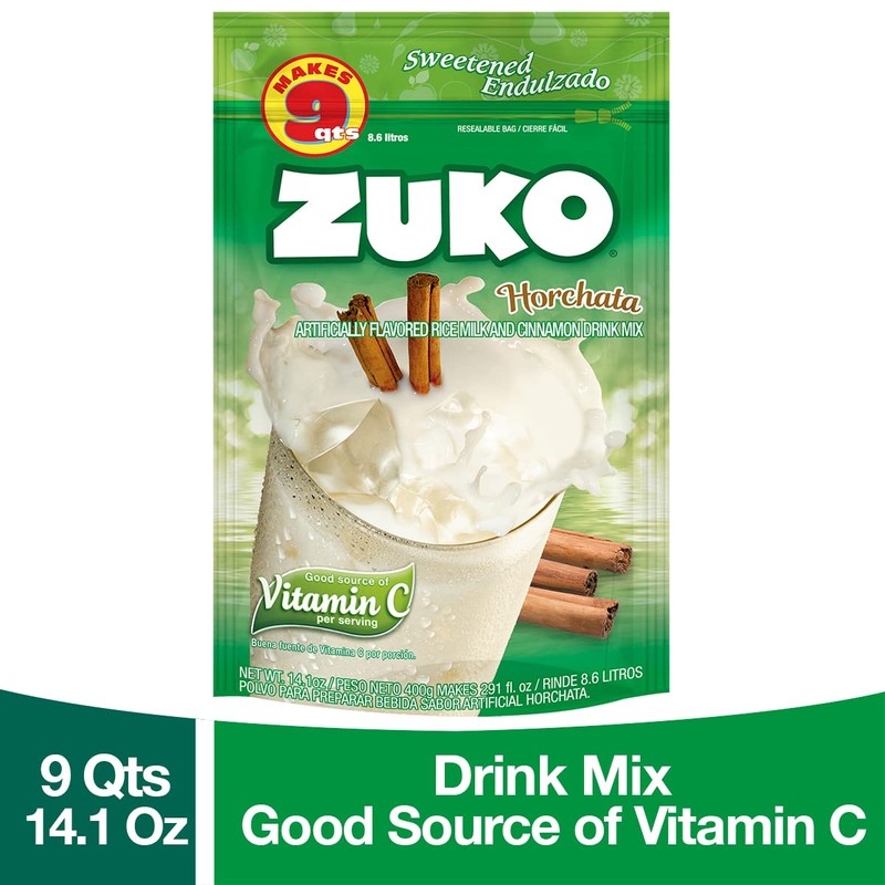 Zuko Horchata Instant Powder Drink | Family Pack | No