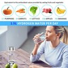 Hydrogen Water Bottle, Portable Hydrogen Water Bottle Generator and Well-Being,