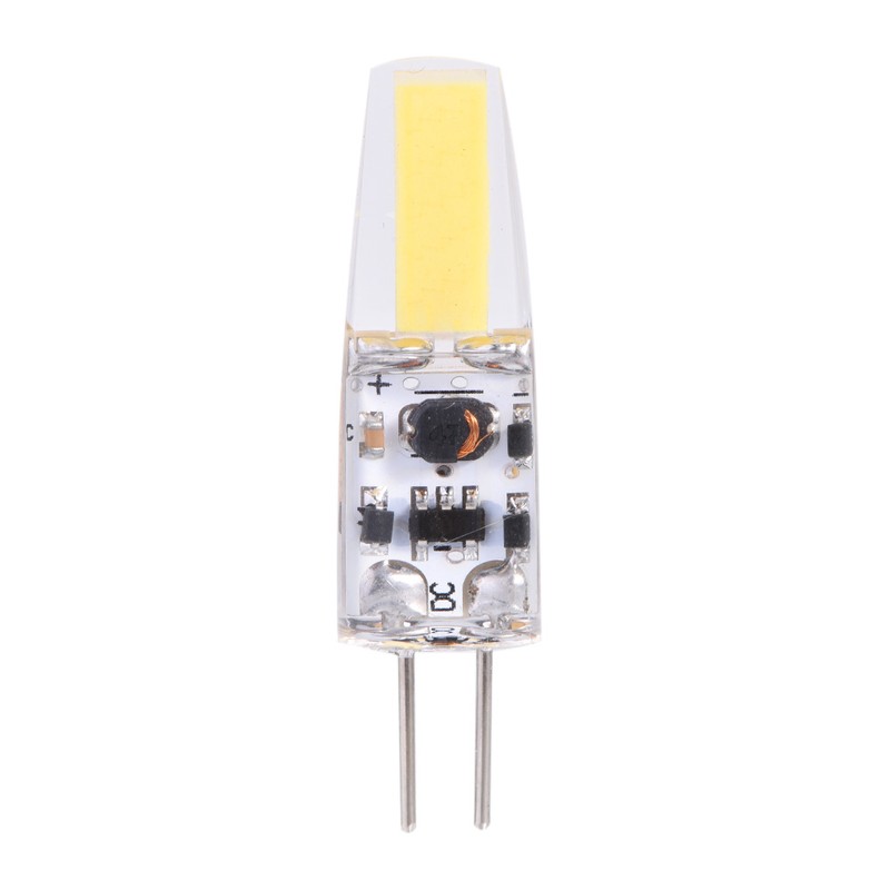 10Pcs AC/DC12-24V G4 COB LED Light Bulbs NOn Dimmable Silicone