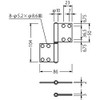 Best 195 K Unisex Flag Hinges, Gold 0150 – 066