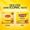 Lipton Black Tea Bags, Hot or Iced High Caffeine Tea,