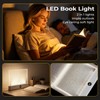 Book Light, Led Reading Book Light Page Rechargeable, Lumalit Flat