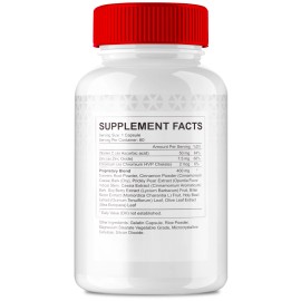 Ideal Performance Gluco Shield Max - Healthy Blood Support Formula for Balanced Levels 60ct