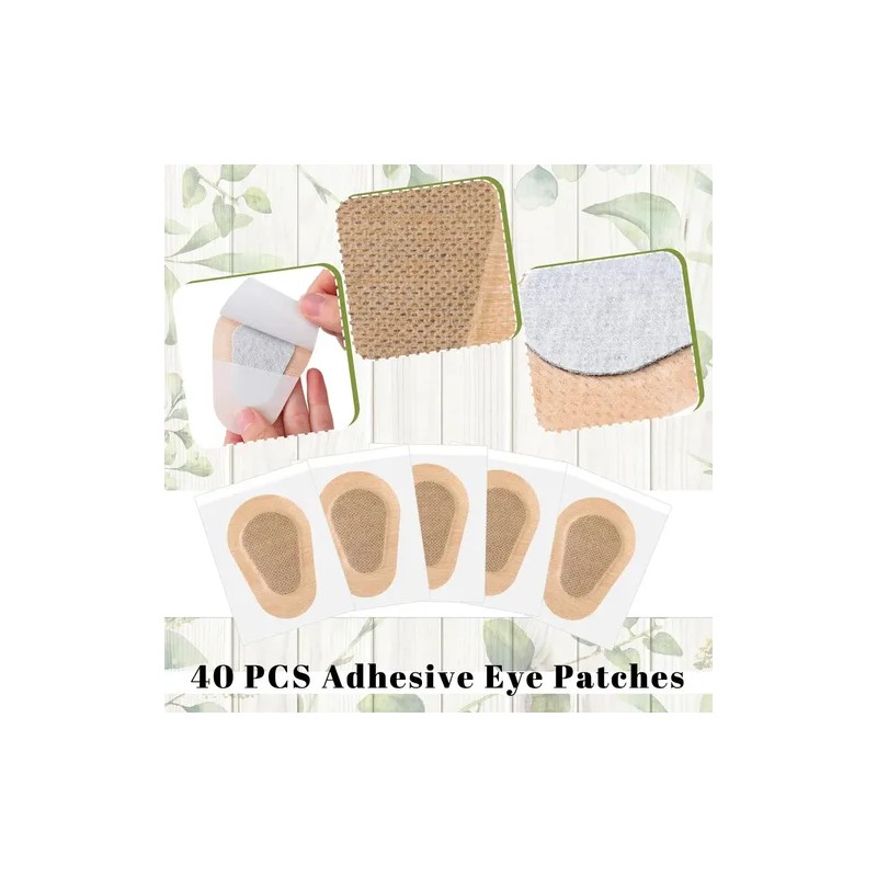 40 Parches Adhesivos De Ojos Para Adultos Almohadillas