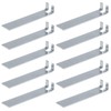 10 Pack 6" x 7/8" I-Beam Clamp Retaining Clips for