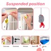 Door Hanging Cat Toys for Indoor Cats,3pcs Interactive Mouse Cat