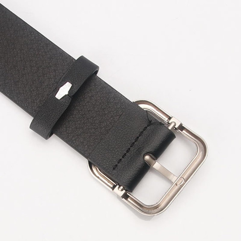 eYLun Womens Leather Belt Buckle Grommet Leather Waist Belts for
